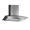 6c550ce6347f4b2bf4d051abfe80c24c ELICA 60CM CURVED GLASS COOKER HOOD- STAINLESS STEEL