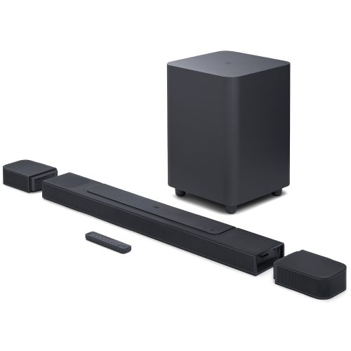 JBL BAR 1000 PRO 7.1.4-CHANNEL SOUNDBAR WITH DETACHABLE SURROUND SPEAKERS, MULTIBEAM™, DOLBY ATMOS®, AND DTS:X®