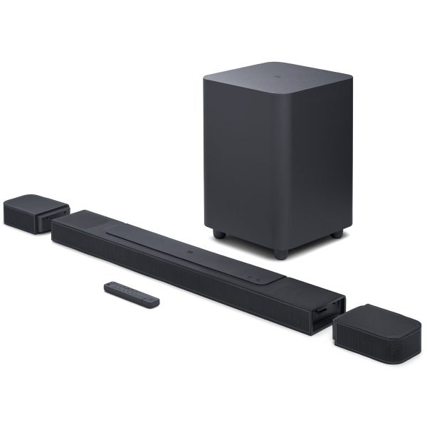 JBL BAR 1000 PRO 7.1.4-CHANNEL SOUNDBAR WITH DETACHABLE SURROUND SPEAKERS, MULTIBEAM™, DOLBY ATMOS®, AND DTS:X®