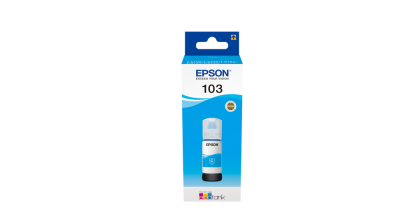 Epson 103 EcoTank Cyan ink bottle