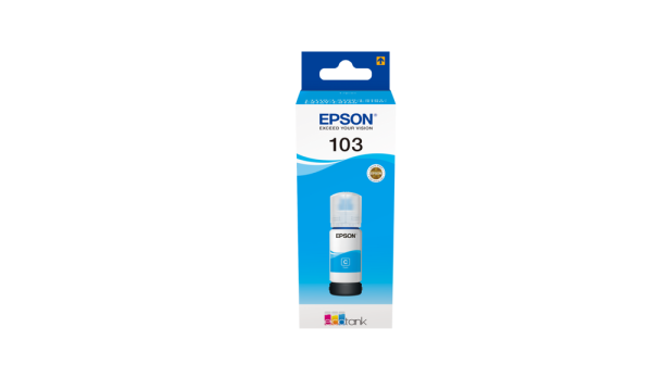 Epson 103 EcoTank Cyan ink bottle