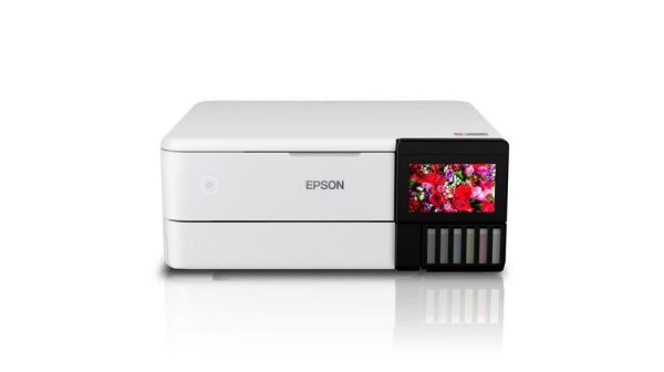 Epson EcoTank L8160EcoTank A4 photo printer Print outstanding photos up to A4 size with this wireless 6-colour multifunction printer for creative enthusiasts Unleash your creativity with stunning A4 photos and documents at incredibly low cost-per-page. Print, copy and scan with ease using the impressive 10.9cm colour touchscreen, 5-way media handling and innovative 6-colour ink system. With no messy cartridges to replace and flexible connectivity features this is the perfect printer for the artistic modern family.