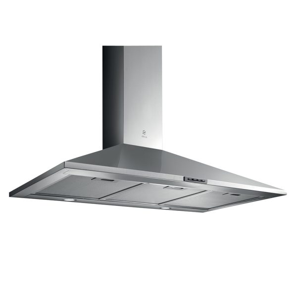 6c212ebd9846ae81617c3b55e0efeedd ELICA 90CM PYRAMID STYLE COOKER HOOD- STAINLESS STEEL
