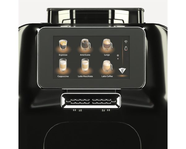 TAURUS COFFEE MAKER AUTOMATIC WITH COFFEE BEAN GRINDER BLACK WIFI ENABLED 19BAR 1480W "AROMA DE CAFE"