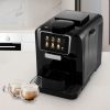 TAURUS COFFEE MAKER AUTOMATIC WITH COFFEE BEAN GRINDER BLACK WIFI ENABLED 19BAR 1480W "AROMA DE CAFE"