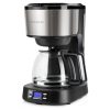 TAURUS COFFEE MAKER WITH STAINLESS STEEL WRAP DIGITAL BLACK 1.2L 900W "VERONA LEGEND" #