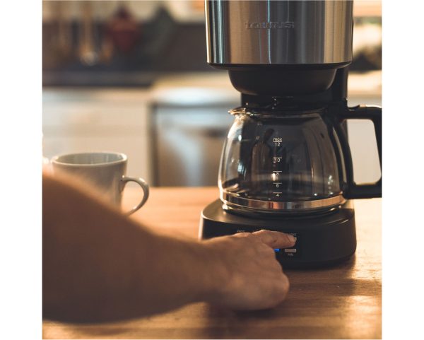 TAURUS COFFEE MAKER AUTOMATIC WITH COFFEE BEAN GRINDER BLACK WIFI ENABLED 19BAR 1480W "AROMA DE CAFE"