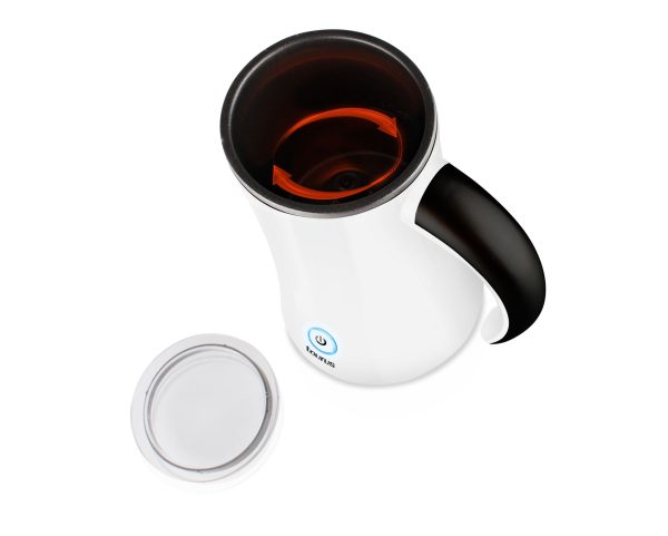 TAURUS MILK FROTHER 360 DEGREE CORDLESS NON-STICK WHITE 450W LLET CELESTIAL