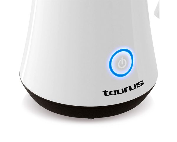 TAURUS MILK FROTHER 360 DEGREE CORDLESS NON-STICK WHITE 450W LLET CELESTIAL