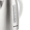 TAURUS KETTLE 360 DEGREE CORDLESS STAINLESS STEEL WITH WHITE TRIM 1.7L 2200W "ARCTIC" #