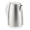 TAURUS KETTLE 360 DEGREE CORDLESS STAINLESS STEEL WITH WHITE TRIM 1.7L 2200W "ARCTIC" #