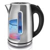 TAURUS KETTLE 360 DEGREE CORDLESS STAINLESS STEEL BRUSHED 1.7L 2200W "SELENE"