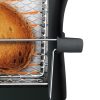 TAURUS TOASTER 2 SLICE STAINLESS STEEL BLACK 700W "TODOPAN"