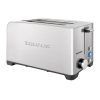 TAURUS TOASTER 4 SLICE STAINLESS STEEL BRUSHED 5 HEAT SETTINGS 1400W "MY TOAST DUPLO LEGEND"