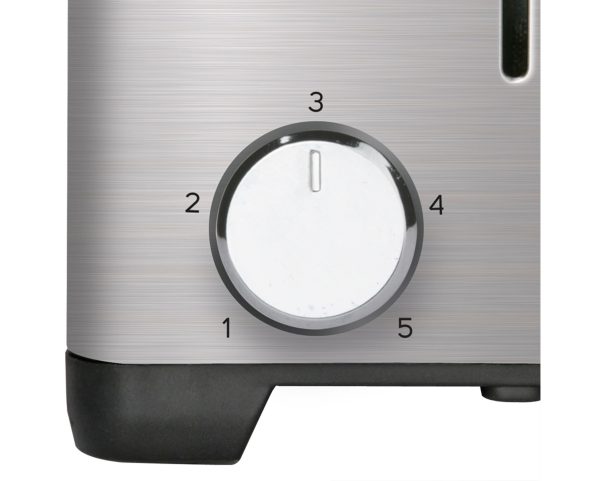 TAURUS TOASTER 4 SLICE STAINLESS STEEL BRUSHED 5 HEAT SETTINGS 1400W "MY TOAST DUPLO LEGEND"