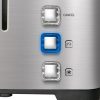 TAURUS TOASTER 2 SLICE STAINLESS STEEL BRUSHED 5 HEAT SETTINGS 850W "MY TOAST II LEGEND"