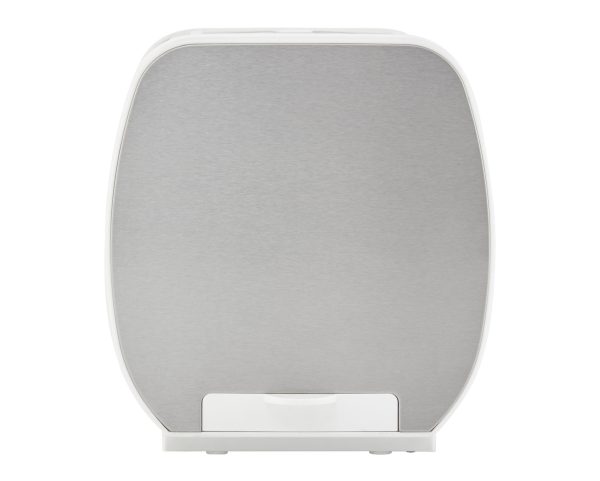 TAURUS TOASTER 2 SLICE STAINLESS STEEL WITH WHITE TRIM 7 HEAT SETTINGS 870W "ARCTIC" #