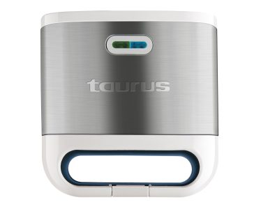 TAURUS SANDWICH MAKER 2 SLICE BRUSHED GRILL PLATE 750W “MYSANDWICH LUXE”