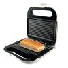 TAURUS SANDWICH MAKER 2 SLICE BRUSHED GRILL PLATE 750W "MYSANDWICH LUXE"