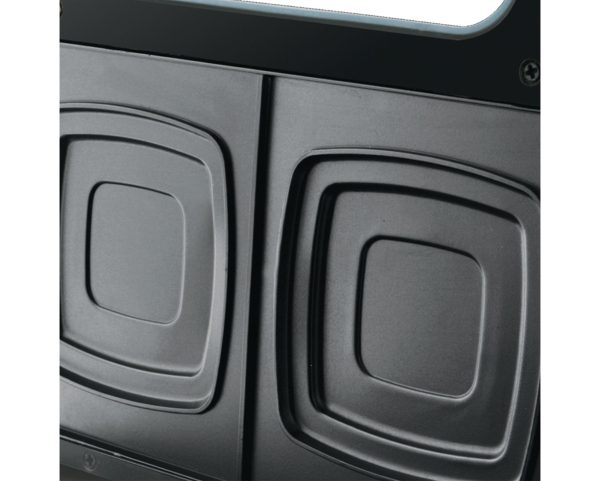 TAURUS SANDWICH MAKER 2 SLICE WHITE JAFFLE PLATE 750W "MYSANDWICH"