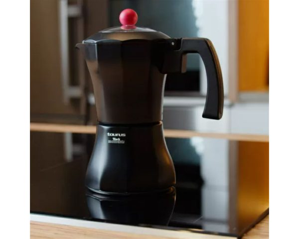 TAURUS COFFEE MAKER ALUMINIUM BLACK 12 CUP "BLACK MOMENTS 12"