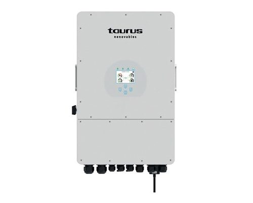 TAURUS INVERTER HYBRID 3 PHASE LCD DISPLAY GREY 10KW "IH-10K-T"