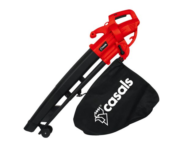 BV2800E-large Casals Garden Blower / Vacuum Plastic Red 35L 2800W