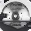 Casals Circular Saw With Laser Light Plastic Red 184Mm 1200W