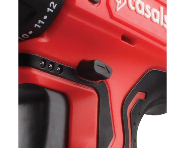 Casals Cordless Drill Li-Ion Including Extra Battery 10Mm 12V