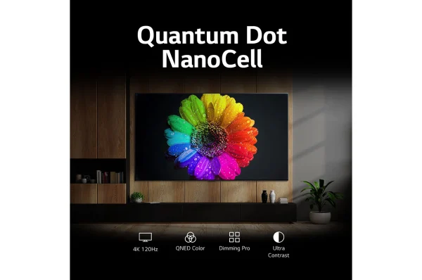 LG 189cm(75'') QNED 4K UHD 120Hz Smart TV