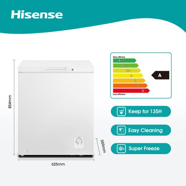 H175CF-xin Hisense H175CF | (Chest Freezer) Refrigerator