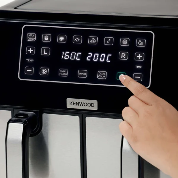 Kenwood - Air Fryer 8L kHealthy Fry Dual