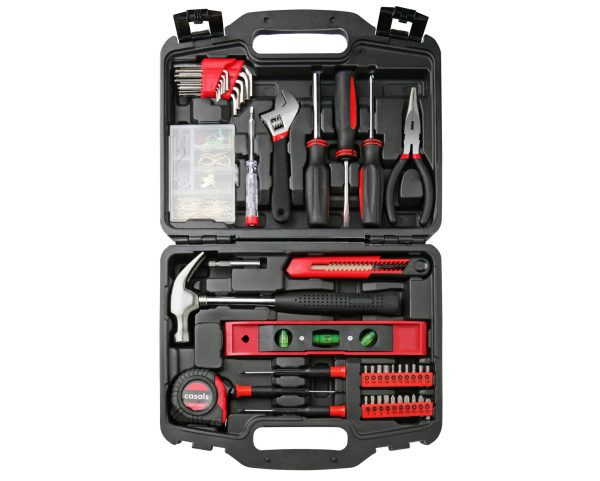 HH145_1-large Casals Hand Tools 145 Piece Set Steel Red