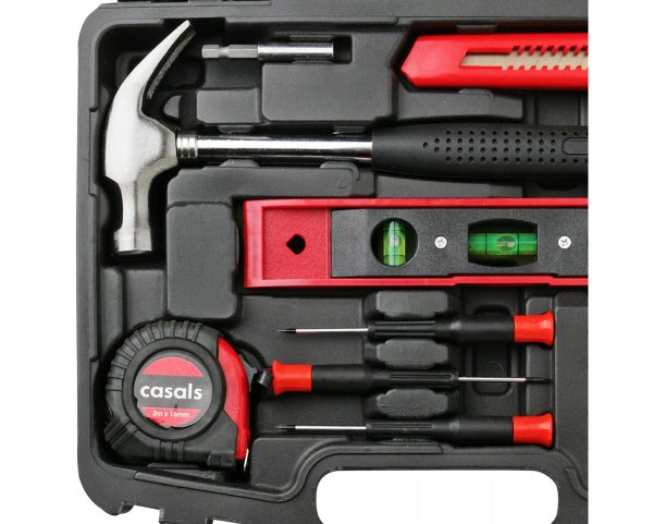 HH145_4-large Casals Hand Tools 145 Piece Set Steel Red