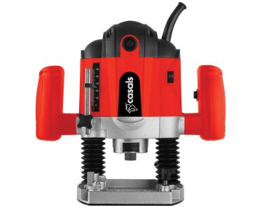 Casals Router 12 Piece Set Plastic Red 1200W