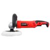 Casals Sander Polisher With Auxiliary Handle Plastic Red 180Mm 1200W