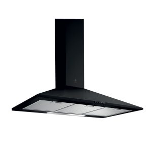 ELICA 90CM PYRAMID STYLE COOKER HOOD- BLACK
