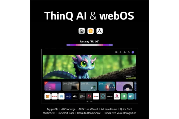 LG 165cm (65'') OLEDevo G3 Series Gallery Edition 4K 120Hz SMART TV