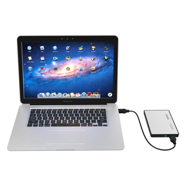 ORICO 2.5″ USB3.0 External HDD Enclosure – Silver
