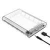 ORICO 3.5″ USB3.0 External HDD Enclosure Transparent