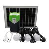 GIZZU 10W SOLAR PANEL LIGHTING KIT