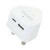 GWCUC20W_wr_01 GIZZU Wall Charger Type C 20W|USB SA 3 Prong – White