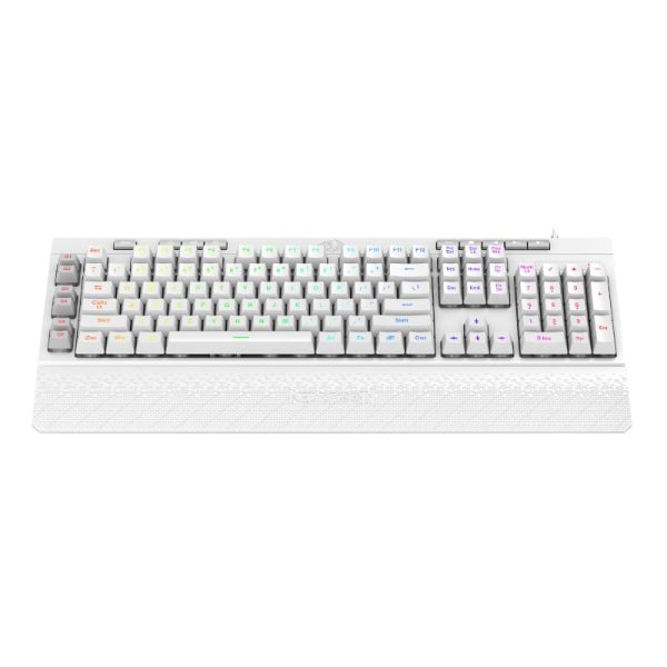 RD-K512W-RGB_wr_02 REDRAGON SHIVA Membrane Keyboard – White