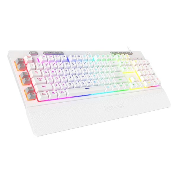 RD-K512W-RGB_wr_03 REDRAGON SHIVA Membrane Keyboard – White