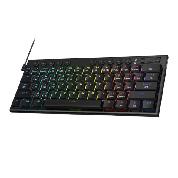 RD-K632-RGB_wr_02 REDRAGON Noctis 61Key Red Switch RGB Low Profile Gaming Mechanical Keyboard – Black