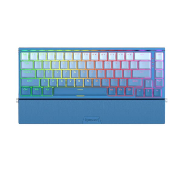 RD-K641B-BW-RGB_wr_01 REDRAGON Shaco 68Key Grey|White KeyCap RGB Red Switch Gaming Mechanical Keyboard – White|Grey