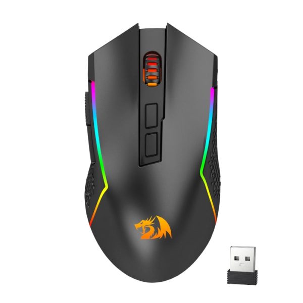 REDRAGON Trident Pro 8000DPI RGB Gaming Mouse – Black