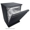 LG Matte Black QuadWash™ Steam Dishwasher