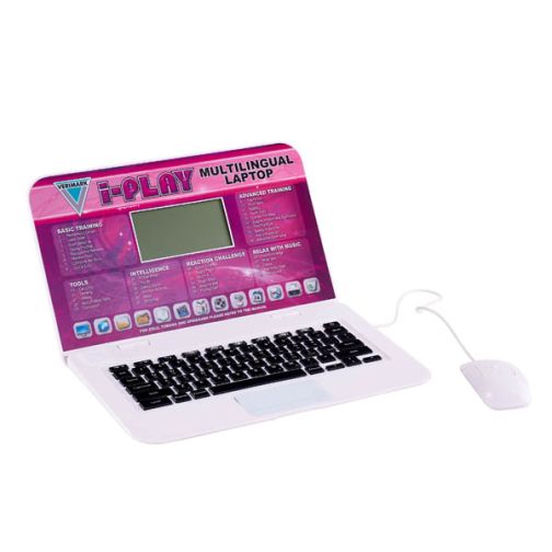 40ipml01p_802d69bc24da00e91058cb5914193cff Verimark I-play Multilingual Laptop Pink | Educational Learning Toy