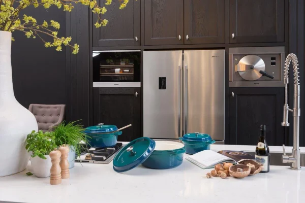 Sola 20cm Petrol Cast Iron Casserole